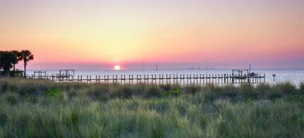 A coastal sunset in Florida